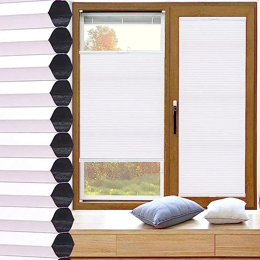 Isı Yalıtımlı Honeycomb Plise Perde – Kışın Sıcak, Yazın Serin Cam balkon perdesi