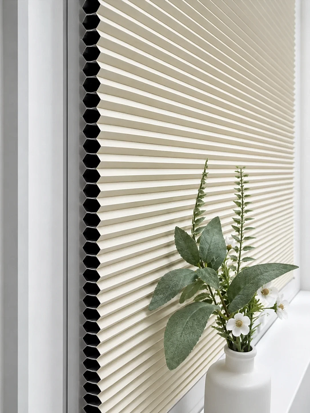 Pimapen ve Cam Balkon İçin Güneş Kırıcı Plise Perde