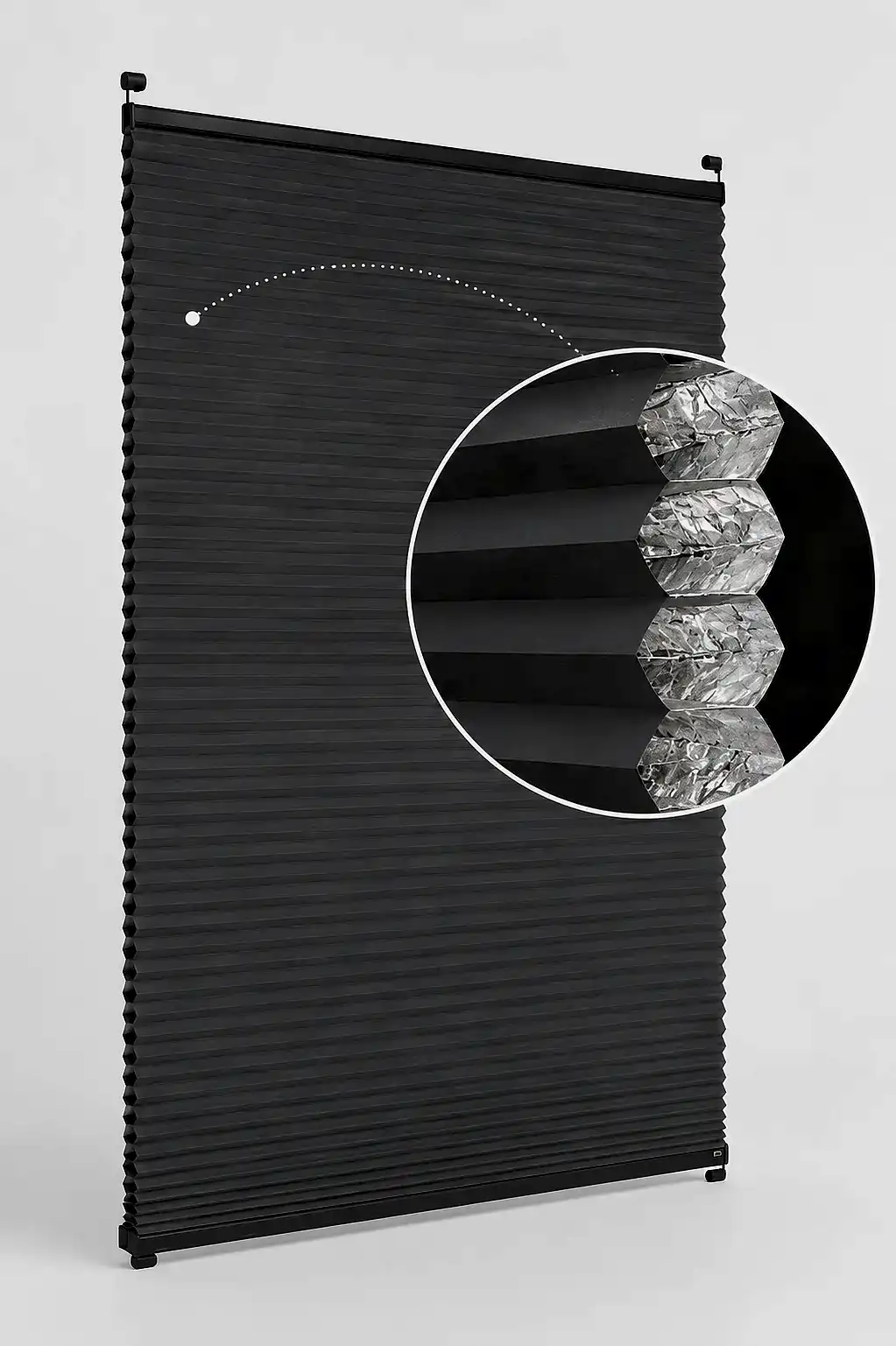 Isı Yalıtımlı Honeycomb Plise Perde – Kışın Sıcak, Yazın Serin Cam balkon perdesi
