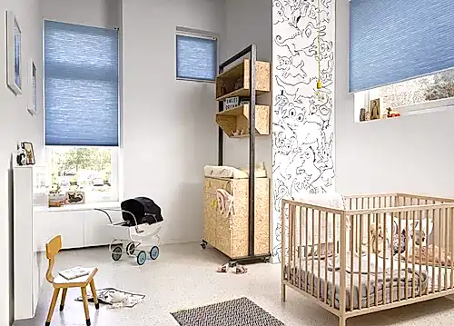 Çocuk Odası İçin Plise Perde – Renkli, Güvenli ve Kolay Kullanım