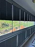 Pimapen ve Cam Balkon İçin Güneş Kırıcı Plise Perde