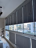 Pimapen ve Cam Balkon İçin Güneş Kırıcı Plise Perde