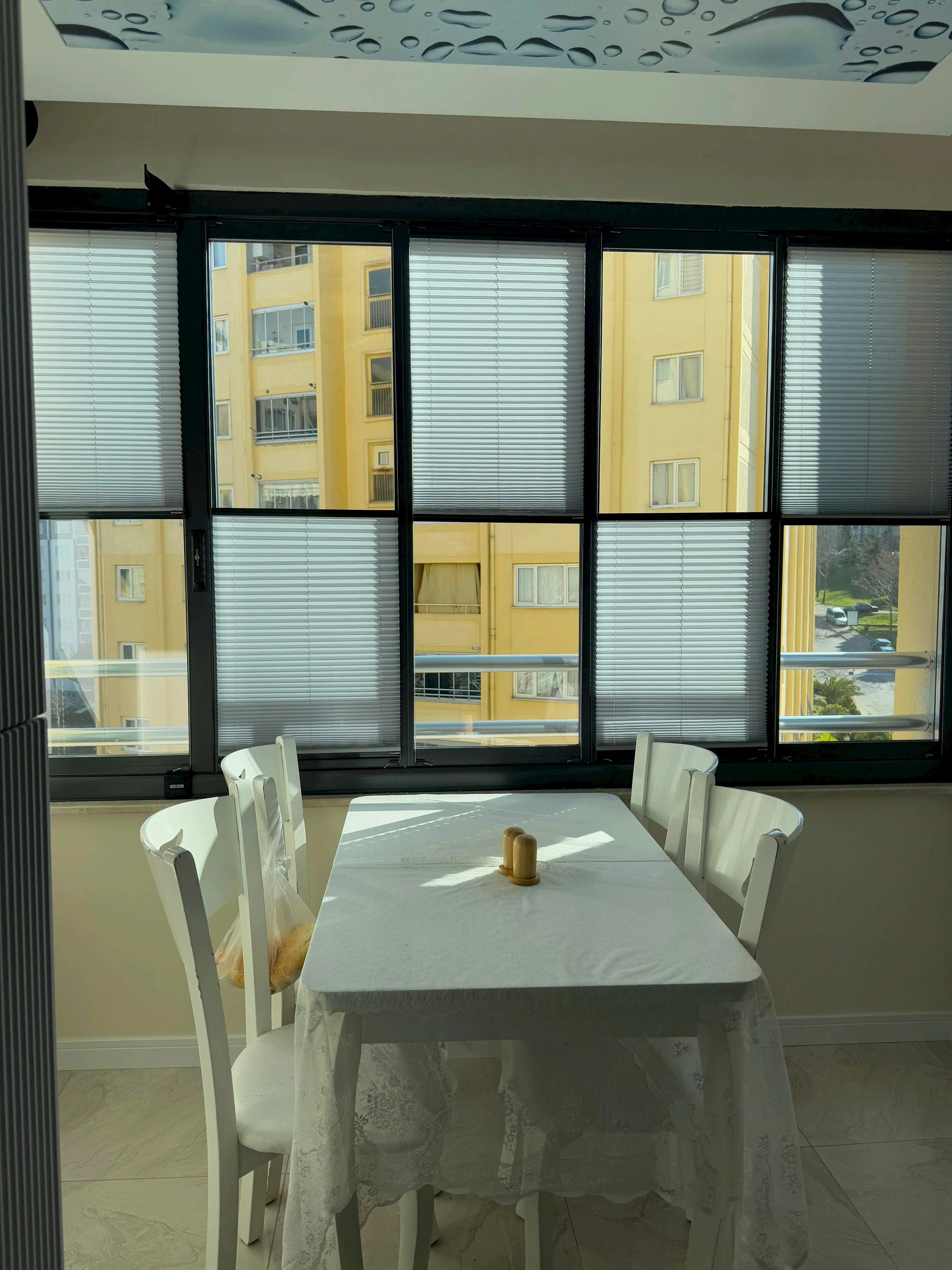 Pimapen ve Cam Balkon İçin Güneş Kırıcı Plise Perde