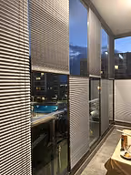 Pimapen ve Cam Balkon İçin Güneş Kırıcı Plise Perde