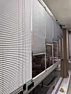 Pimapen ve Cam Balkon İçin Güneş Kırıcı Plise Perde