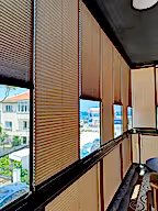 Pimapen ve Cam Balkon İçin Güneş Kırıcı Plise Perde