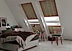 Villaya özel üretim plise perdeler